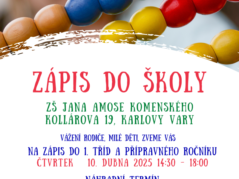 Zápis do školy