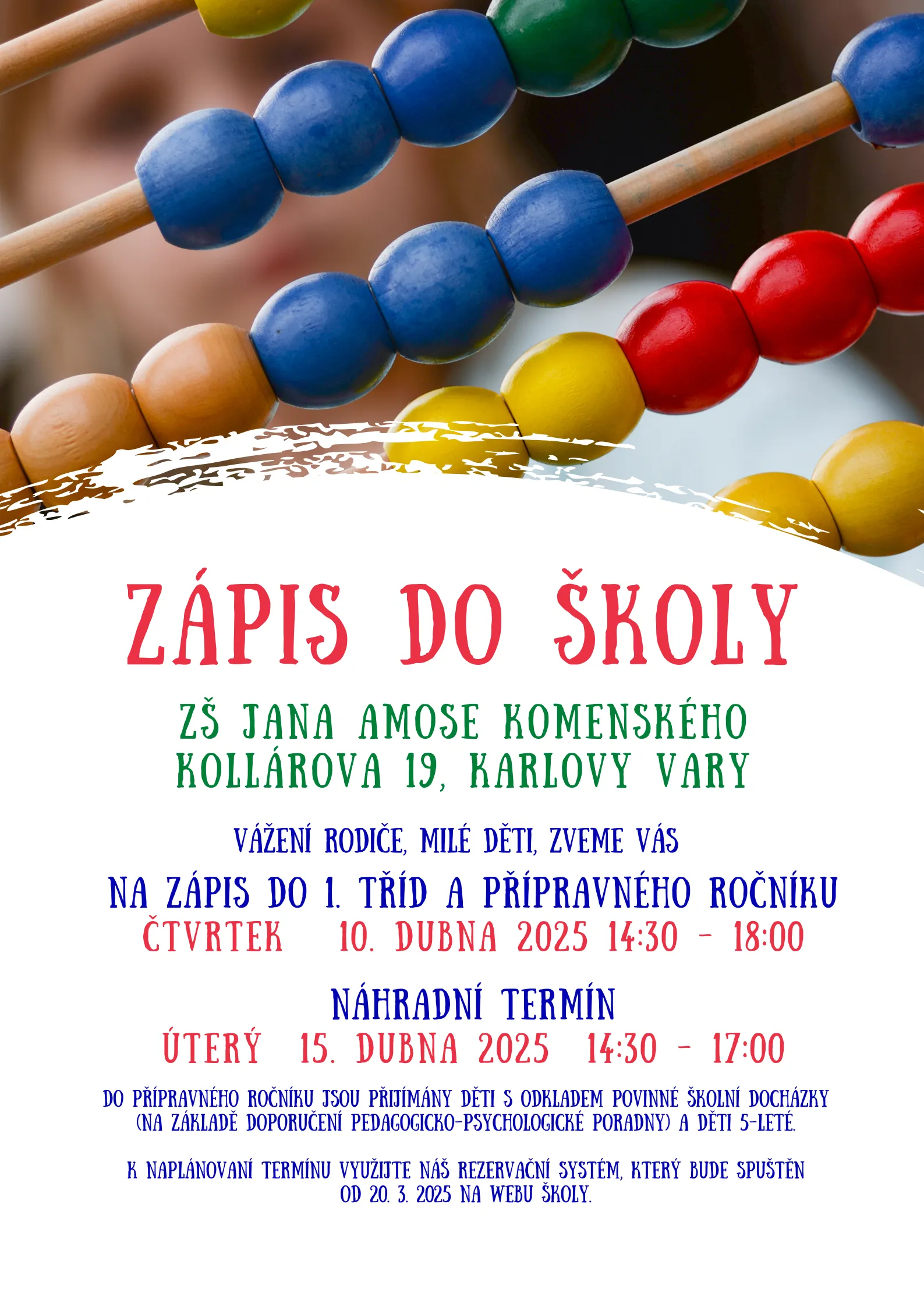 Zápis do školy